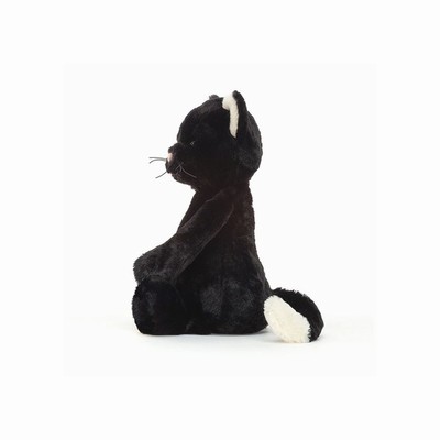 Jellycat Bashful Black Cat USA | 69240SIXN